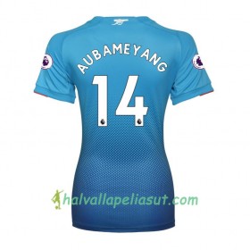 Jalkapallo Pelipaidat Arsenal Aubameyang 14 Naisten Vieraspaita 2017-2018 Lyhythihainen