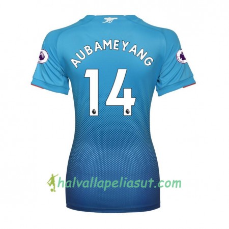 Jalkapallo Pelipaidat Arsenal Aubameyang 14 Naisten Vieraspaita 2017-2018 Lyhythihainen