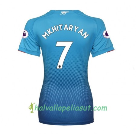 Jalkapallo Pelipaidat Arsenal Henrikh Mkhitaryan 7 Naisten Vieraspaita 2017-2018 Lyhythihainen