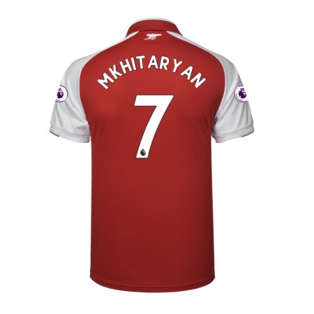 Jalkapallo Pelipaidat Arsenal Henrikh Mkhitaryan 7 Kotipaita 2017-2018 Lyhythihainen