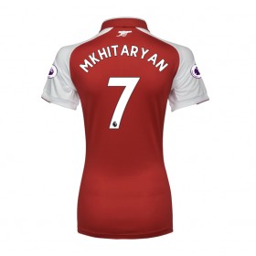 Jalkapallo Pelipaidat Arsenal Henrikh Mkhitaryan 7 Naisten Kotipaita 2017-2018 Lyhythihainen