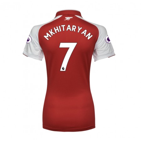 Jalkapallo Pelipaidat Arsenal Henrikh Mkhitaryan 7 Naisten Kotipaita 2017-2018 Lyhythihainen