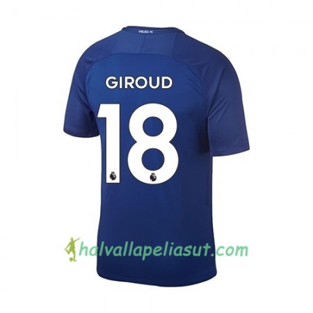 Jalkapallo Pelipaidat Chelsea Olivier Giroud 18 Kotipaita 2017-2018 Lyhythihainen