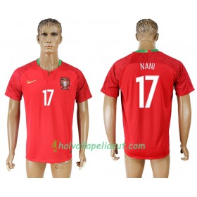 Jalkapallo Pelipaidat Portugali Nani 17 World Cup 2018 Kotipaita