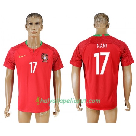 Jalkapallo Pelipaidat Portugali Nani 17 World Cup 2018 Kotipaita