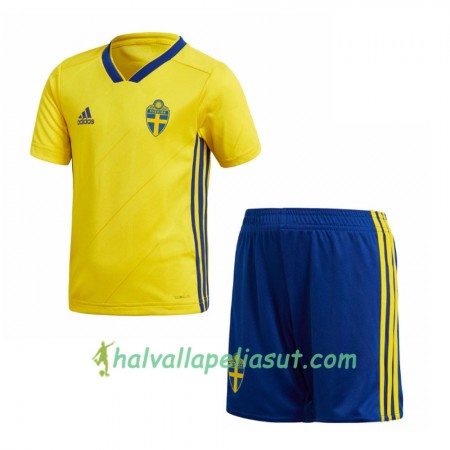 Jalkapallo Pelipaidat Ruotsi Lasten World Cup 2018 Kotipaita
