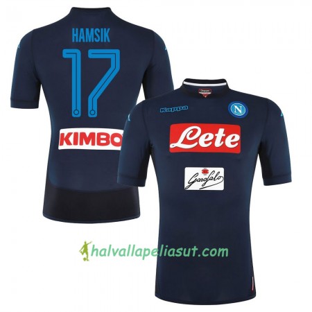 Jalkapallo Pelipaidat SSC Napoli Hamsik 17 3 Paita 2017-2018 Lyhythihainen