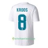 Jalkapallo Pelipaidat Real Madrid Kroos Kotipaita 2017-2018 Lyhythihainen