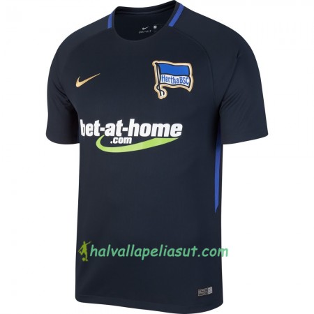 Jalkapallo Pelipaidat Hertha BSC Vieraspaita 2017-2018 Lyhythihainen