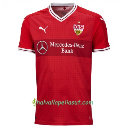 Jalkapallo Pelipaidat VfB Stuttgart Vieraspaita 2017-2018 Lyhythihainen
