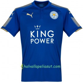 Jalkapallo Pelipaidat Leicester City Kotipaita 2017-2018 Lyhythihainen