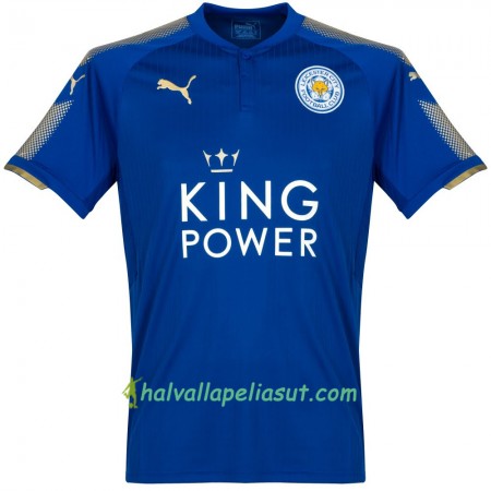 Jalkapallo Pelipaidat Leicester City Kotipaita 2017-2018 Lyhythihainen