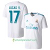 Jalkapallo Pelipaidat Real Madrid Lucas V. Kotipaita 2017-2018 Lyhythihainen