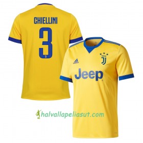 Jalkapallo Pelipaidat Juventus Chiellini 3 Vieraspaita 2017-2018 Lyhythihainen