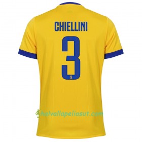 Jalkapallo Pelipaidat Juventus Chiellini 3 Vieraspaita 2017-2018 Lyhythihainen