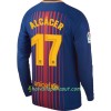Jalkapallo Pelipaidat FC Barcelona Alcácer Kotipaita 2017-2018 Pitkähihainen 