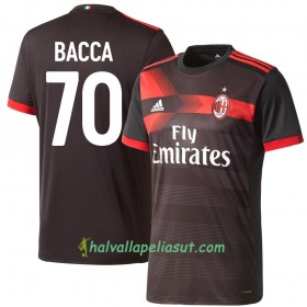 Jalkapallo Pelipaidat AC Milan Bacca 70 3 Paita 2017-2018 Lyhythihainen