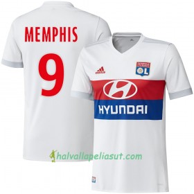Jalkapallo Pelipaidat Olympique Lyonnais Memphis Kotipaita 2017-2018 Lyhythihainen