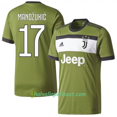 Jalkapallo Pelipaidat Juventus Mandzukic 17 3rd Jersy 2017-2018 Lyhythihainen