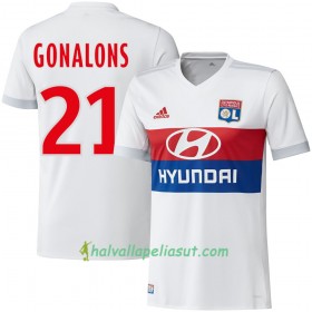 Jalkapallo Pelipaidat Olympique Lyonnais Gonalons Kotipaita 2017-2018 Lyhythihainen