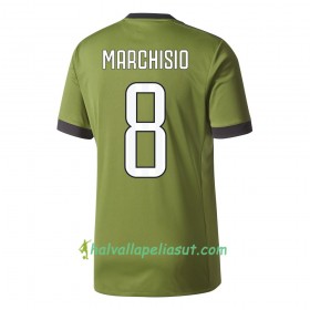 Jalkapallo Pelipaidat Juventus Marchisio 8 3 Paita 2017-2018 Lyhythihainen