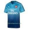 Jalkapallo Pelipaidat Arsenal Vieraspaita 2017-2018 Lyhythihainen