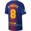Jalkapallo Pelipaidat FC Barcelona A. Iniesta 8 Kotipaita 2017-2018 Lyhythihainen