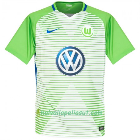 Jalkapallo Pelipaidat VFL Wolfsburg Kotipaita 2017-2018 Lyhythihainen