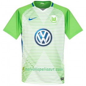 Jalkapallo Pelipaidat VFL Wolfsburg Kotipaita 2017-2018 Lyhythihainen