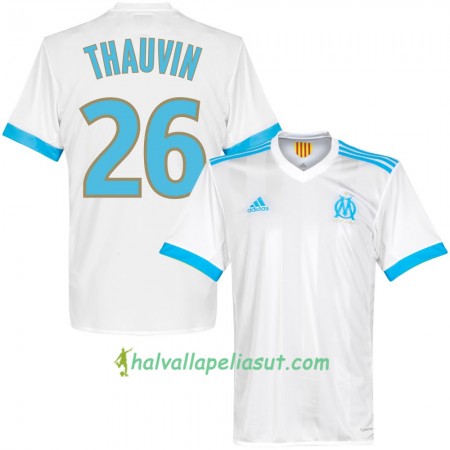 Jalkapallo Pelipaidat Olympique de Marseille Thauvin Kotipaita 2017-2018 Lyhythihainen