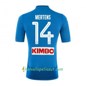 Jalkapallo Pelipaidat SSC Napoli Mertens 14 Kotipaita 2017-2018 Lyhythihainen