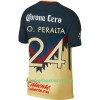 Jalkapallo Pelipaidat Club América O. Peralta Kotipaita 2017-2018 Lyhythihainen