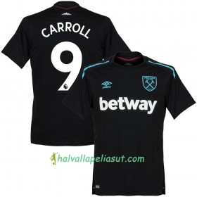 Jalkapallo Pelipaidat West Ham United Carroll 9 Vieraspaita 2017-2018 Lyhythihainen