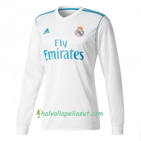 Jalkapallo Pelipaidat Real Madrid Kotipaita 2017-2018 Pitkähihainen