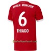 Jalkapallo Pelipaidat FC Bayern München Thiago 6 Kotipaita 2017-2018 Lyhythihainen