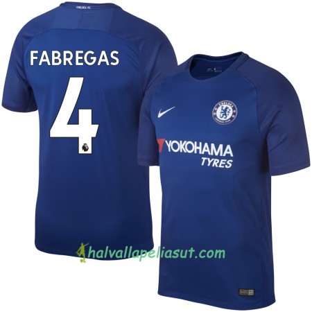 Jalkapallo Pelipaidat Chelsea Fabregas Kotipaita 2017-2018 Lyhythihainen