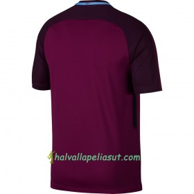 Jalkapallo Pelipaidat Manchester City Vieraspaita 2017-2018 Lyhythihainen