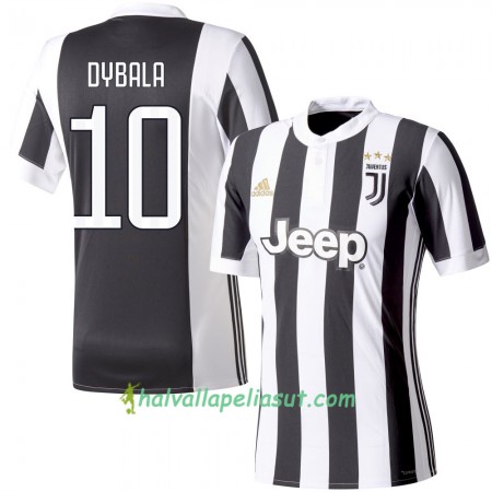 Jalkapallo Pelipaidat Juventus Dybala 10 Kotipaita 2017-2018 Lyhythihainen