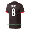 Jalkapallo Pelipaidat AC Milan Suso 8 3 Paita 2017-2018 Lyhythihainen