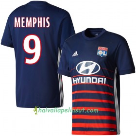 Jalkapallo Pelipaidat Olympique Lyonnais Memphis Vieraspaita 2017-2018 Lyhythihainen