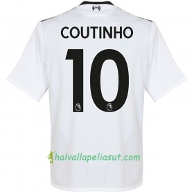 Jalkapallo Pelipaidat Liverpool Coutinho Vieraspaita 2017-2018 Lyhythihainen