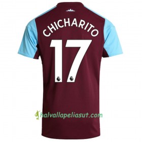 Jalkapallo Pelipaidat West Ham United Chicharito 17 Kotipaita 2017-2018 Lyhythihainen