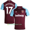Jalkapallo Pelipaidat West Ham United Chicharito 17 Kotipaita 2017-2018 Lyhythihainen