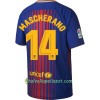Jalkapallo Pelipaidat FC Barcelona Mascherano 14 Kotipaita 2017-2018 Lyhythihainen