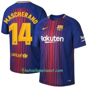 Jalkapallo Pelipaidat FC Barcelona Mascherano 14 Kotipaita 2017-2018 Lyhythihainen