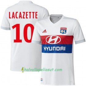 Jalkapallo Pelipaidat Olympique Lyonnais Lacazette Kotipaita 2017-2018 Lyhythihainen