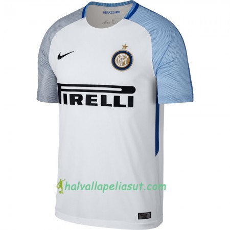 Jalkapallo Pelipaidat Inter Vieraspaita 2017-2018 Lyhythihainen
