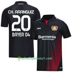 Jalkapallo Pelipaidat Bayer 04 Leverkusen Ch. Aranguiz 20 Kotipaita 2017-2018 Lyhythihainen