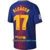 Jalkapallo Pelipaidat FC Barcelona Alcácer 17 Kotipaita 2017-2018 Lyhythihainen
