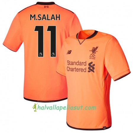 Jalkapallo Pelipaidat Liverpool 3rd M. Salah Pelipaita 2017-2018 Lyhythihainen